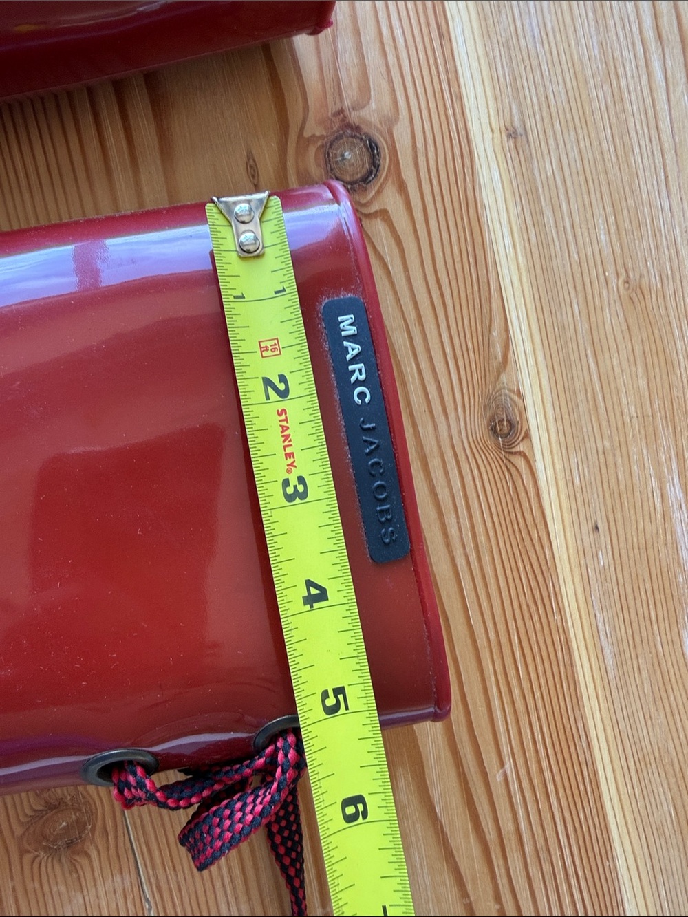 Marc Jacobs Red Patent Rain Boots - Picture 16 of 16